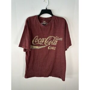Newport Blue - Drink Coca Cola "Coke" Heather Red Size Large